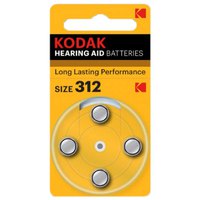 Kodak アルカリ補聴器電池 P312 4 単位