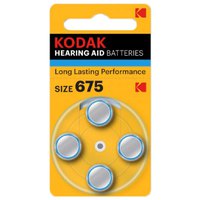 Kodak アルカリ補聴器電池 P675 4 単位