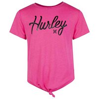 hurley-t-shirt-a-manches-courtes-pour-fille-knotted-boxy