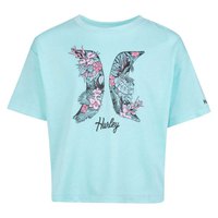 hurley-camiseta-manga-corta-nina-lush-logo