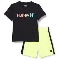 hurley-t-shirt-a-manches-courtes-one-only-gradient-mesh-584547-set