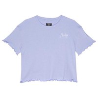 hurley-ribbed-boxy-t-shirt-met-korte-mouwen-voor-meisjes