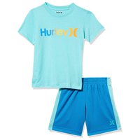 hurley-camiseta-de-manga-corta-one-only-gradient-mesh-toddler-set