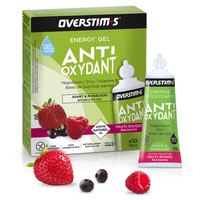 Overstims Gel Energético Antioxidante 30g Frutos Rojos