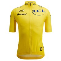 Santini Replica Tour De France Overall Leader 2022 Short Sleeve Jersey