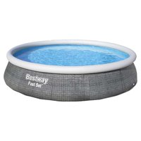 bestway-piscina-hinchable-redonda-fast-set-rattan-396x84-cm