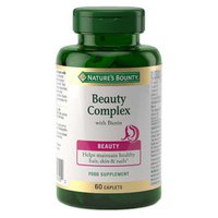 Natures bounty Saveur Neutre Beauty Complex + Biotin 60 Casquettes