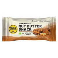 Gold nutrition Bio Nut Butter Snack 40g Peanut Butter Energy Bar