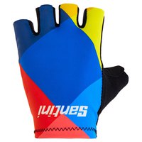 Santini Trek Segafredo Tour De France 2023 Short Gloves