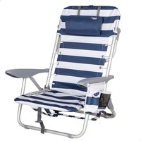aktive-low-folding-beach-chair-4-rays-with-cushion-and-pocket-positions