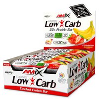 amix-low-carb-33-60g-protein-bars-box-strawberry-banana-15-units