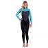 Rip Curl Omega 4/3 GB Steamer Back Zip Suit Woman