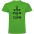 Kruskis Keep Calm And Climb kurzarm-T-shirt