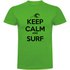 Kruskis Keep Calm and Surf Short Sleeve T-shirt short sleeve T-shirt