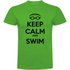Kruskis T-shirt à manches courtes Keep Calm and Swim