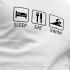 Kruskis Kortärmad T-shirt Sleep Eat And Swim