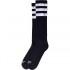 American socks Chaussettes Back In Black Knee High