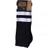 American socks Chaussettes Back In Black Knee High