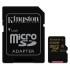 Kingston Micro SD Gold 64GB UHS-I Class 3 U3 With Adapt