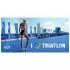 STT Sport CrazyTowel I Love Triathlon Terry Loop Towel