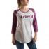 Hurley One & Only Perfect Raglan T-Shirt Manche 3/4