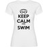 Kruskis Keep Calm And Swim lyhythihainen t-paita