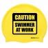 Buddyswim Badmössa Caution Swimmer At Work