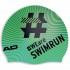 Head Swimming Cuffia Nuoto Hashtag We Are Swimrun Silicone Suede