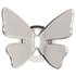 Jibbitz 3D Butterfly Silver