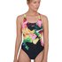 Speedo ColourBlend Placement Digital Powerback Swimsuit