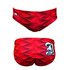 Turbo Red Waves Swimming Brief