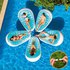 Intex Ergonomic Inflatable Lounger With Cup Holder