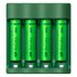 Gp batteries Cargador USB 21/85 De 4 Puertos Con 4xAA NiMh 850mAh