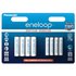 Eneloop 4 Mignon AA+4 Micro AAA Batteries