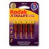 Kodak Baterias Alcalinas LR6 AA 4 Unidades